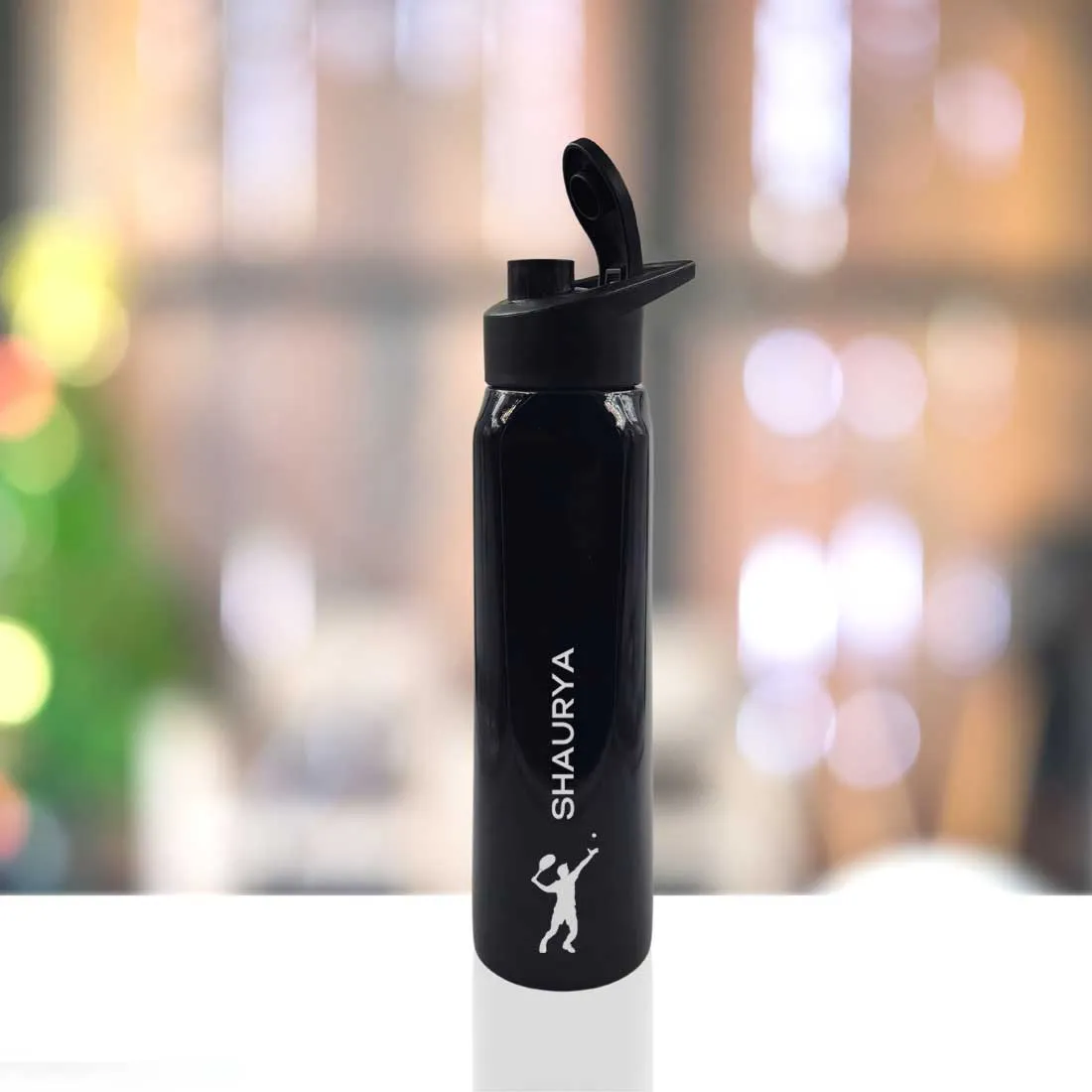 Customized Water Bottle With Name for School College Workout Office Home