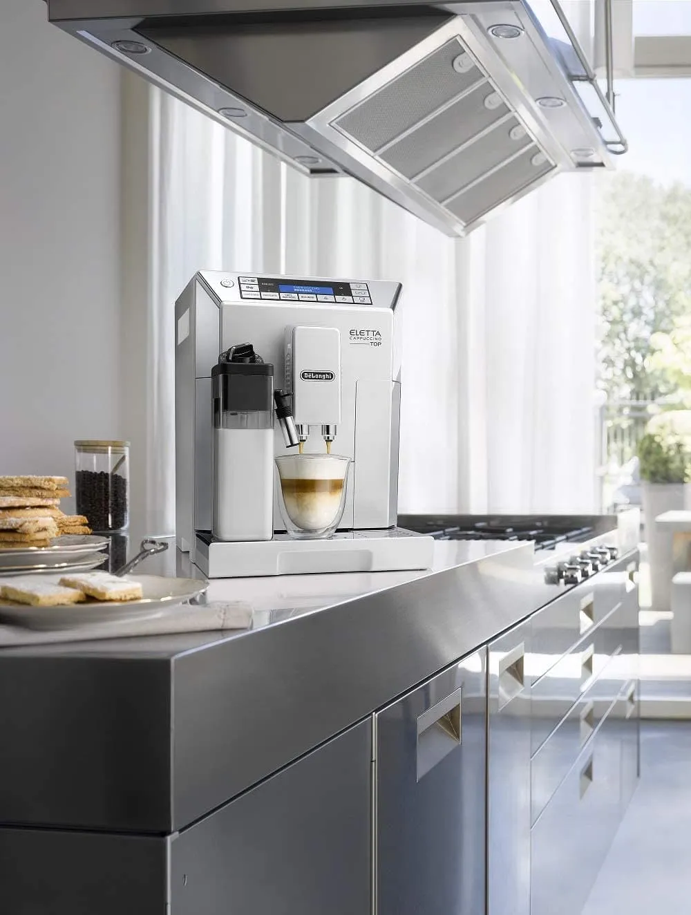 De'Longhi Eletta Fully Automatic Coffee Machine ECAM45.760W