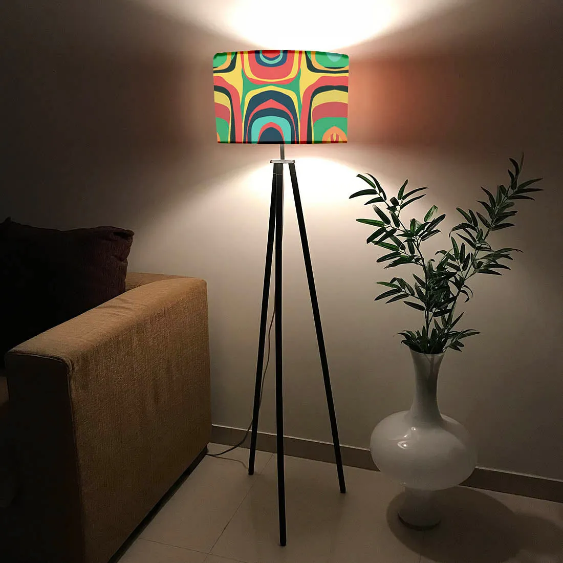 Designer Tripod Floor Lamp Standing Light for Bedroom