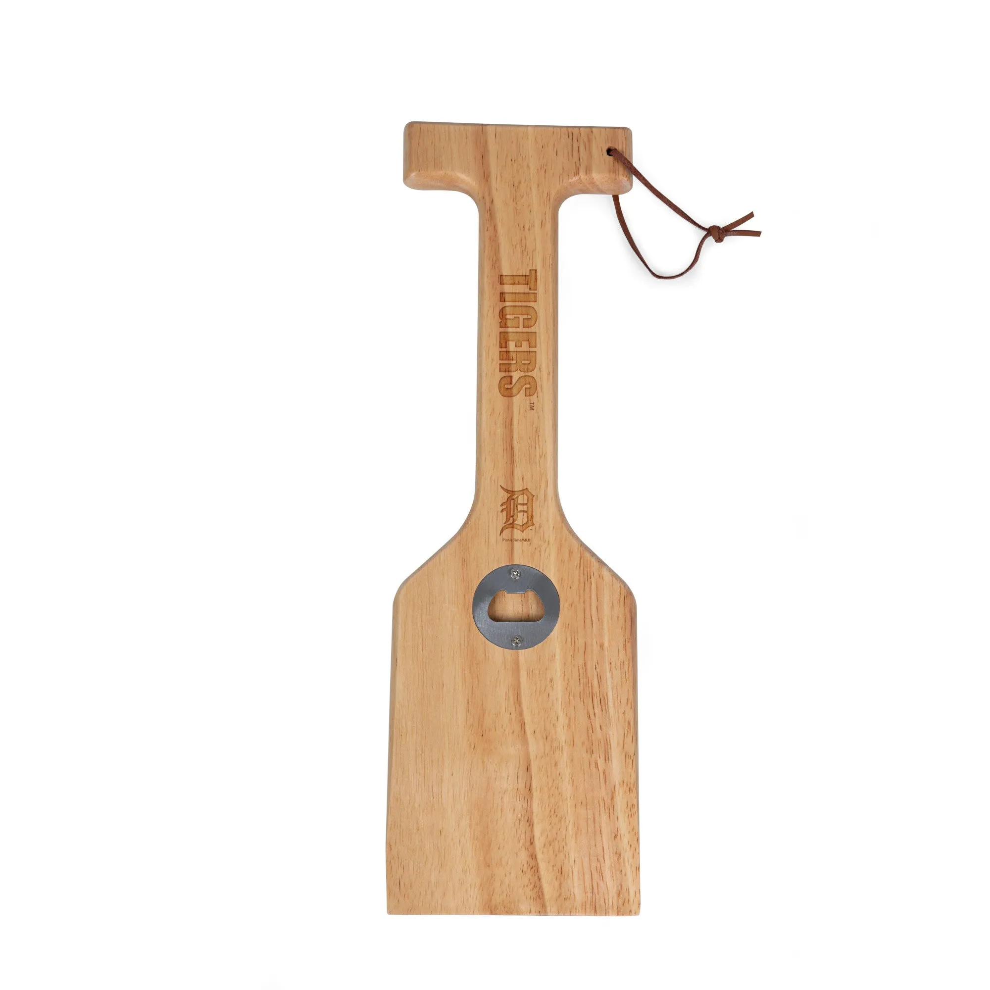 Detroit Tigers - Hardwood BBQ Grill Scraper with Bottle Opener