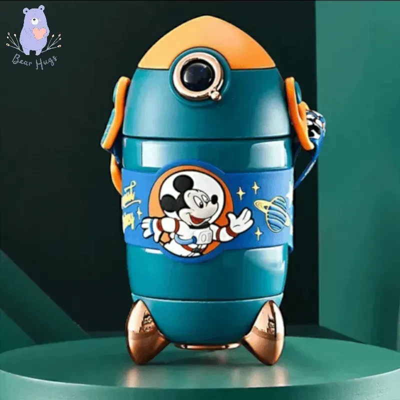 Disney Mickey & Friends Space Steel Bottle (400 ml)