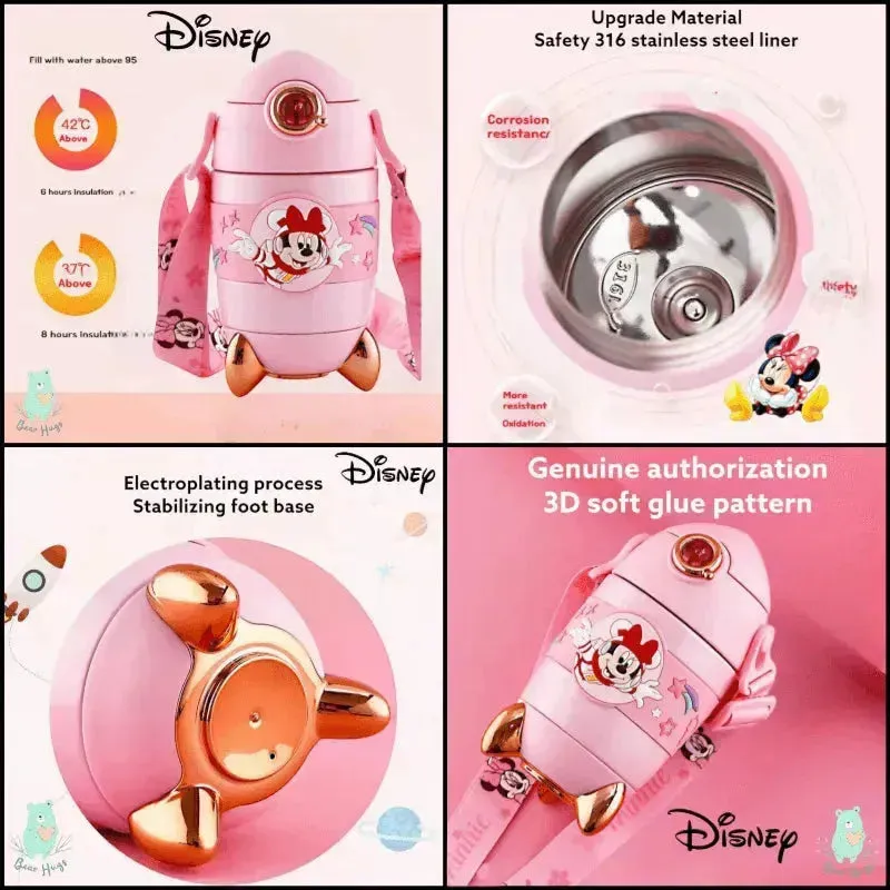 Disney Mickey & Friends Space Steel Bottle (400 ml)