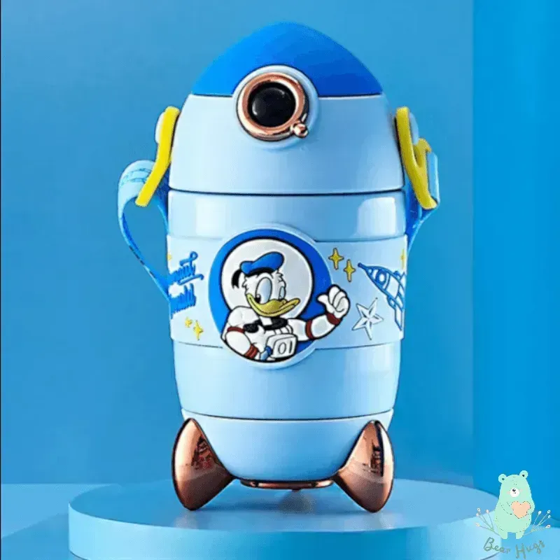 Disney Mickey & Friends Space Steel Bottle (400 ml)