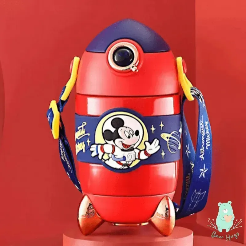 Disney Mickey & Friends Space Steel Bottle (400 ml)