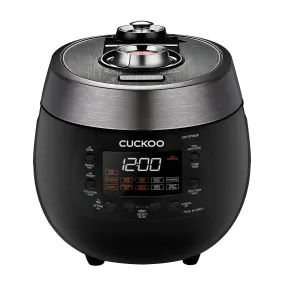 Electric Twin Pressure Rice Cooker Black (CRP-RT0609FB) 6 Cups