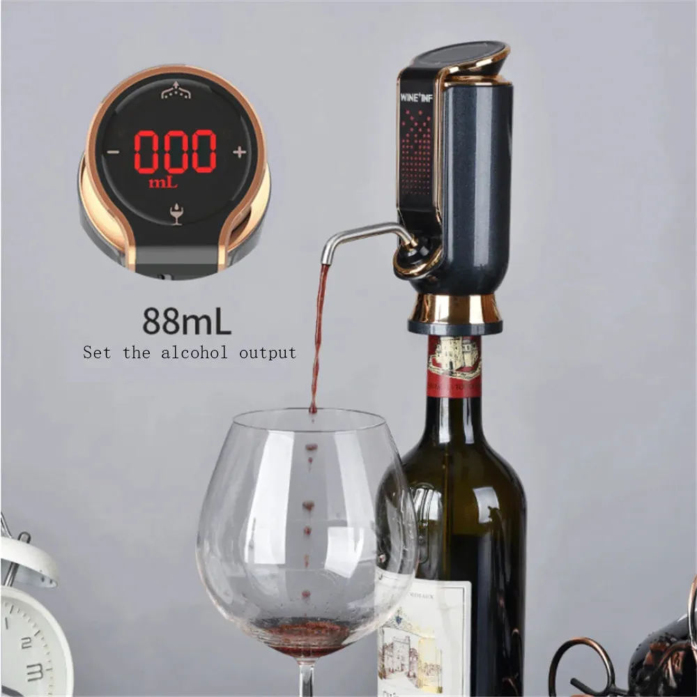 Electric Wine Vacuum Aerator Adjustable Wine Output Tool