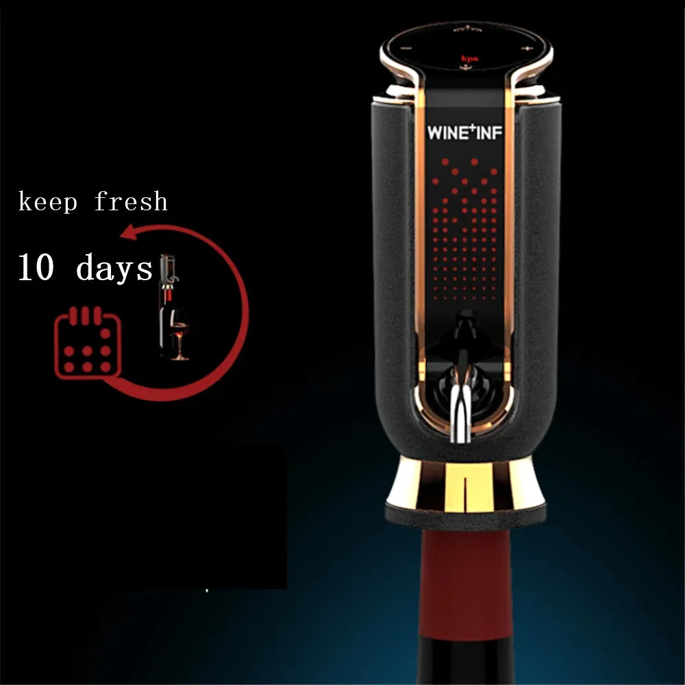 Electric Wine Vacuum Aerator Adjustable Wine Output Tool