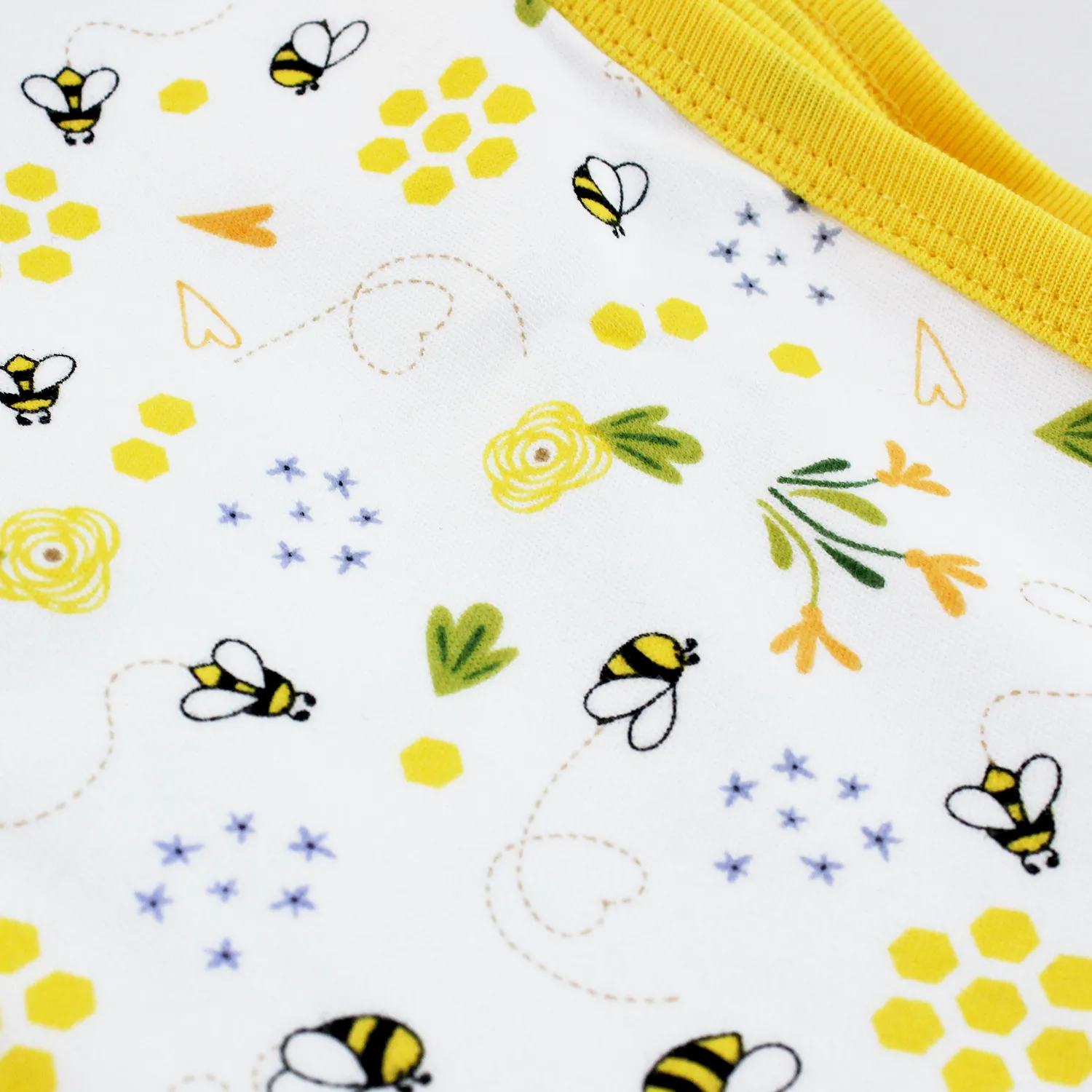 Endanzoo Organic Baby Swaddle Blanket - BumbleBee