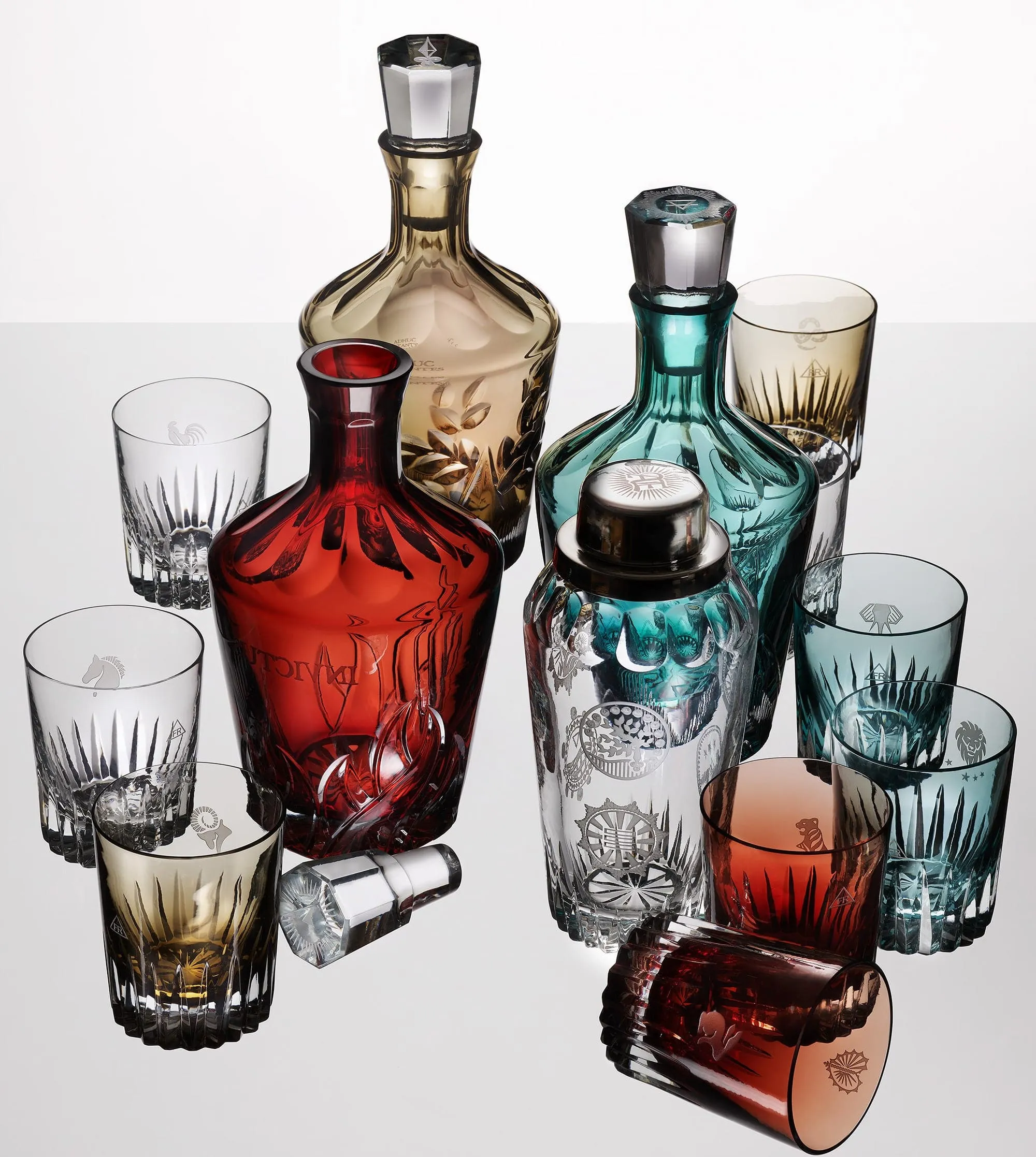 Fire : Glass Carafe