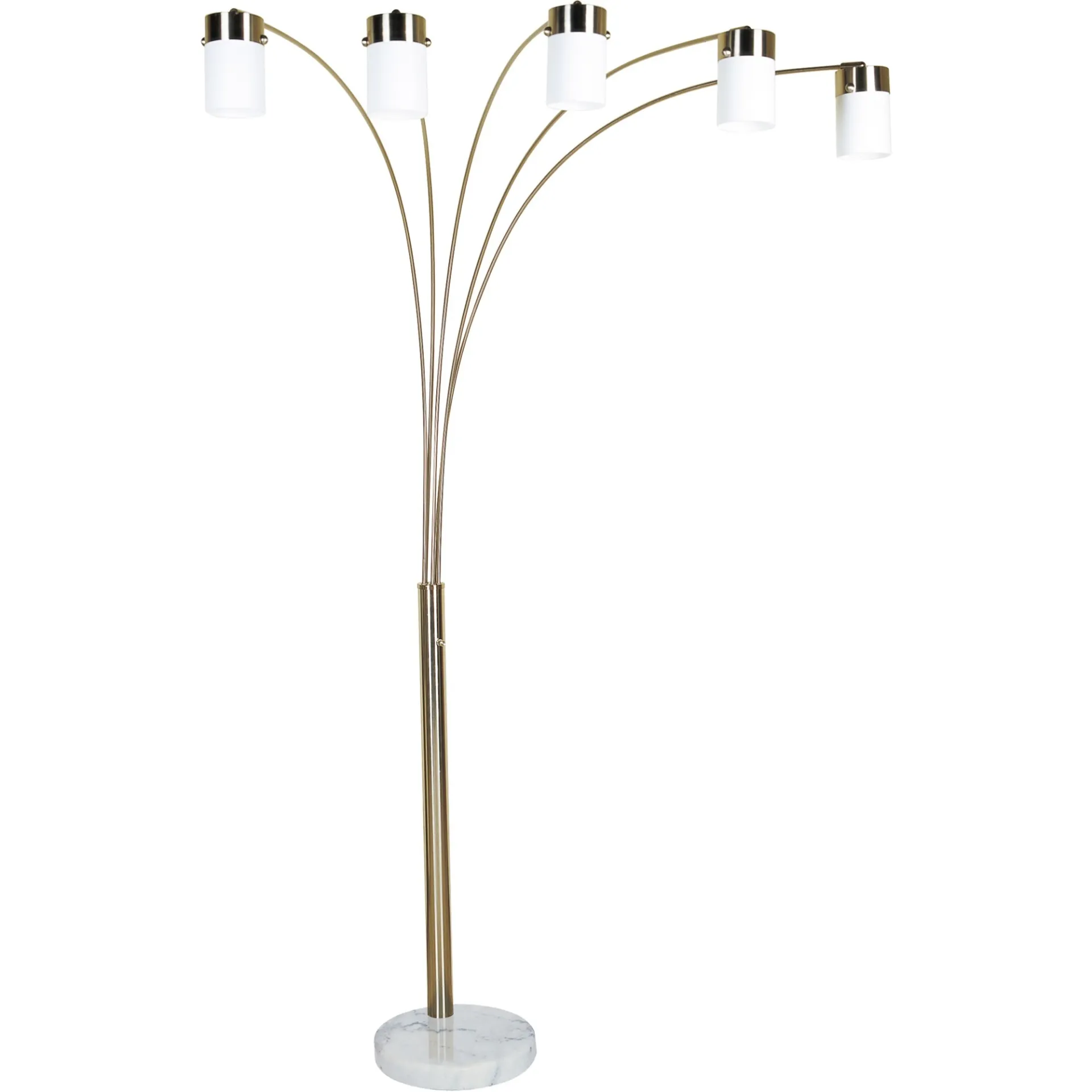 Five | Luxury Modern Gold Metal Tree Floor Lamp