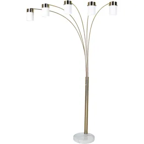 Five | Luxury Modern Gold Metal Tree Floor Lamp