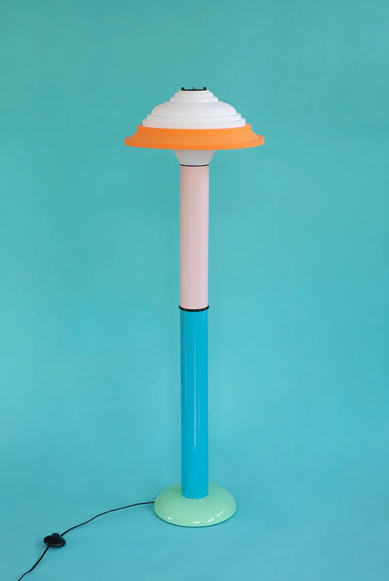 FL4 Floor Lamp by SOWDEN - Blue / Pink