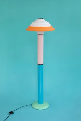 FL4 Floor Lamp by SOWDEN - Blue / Pink