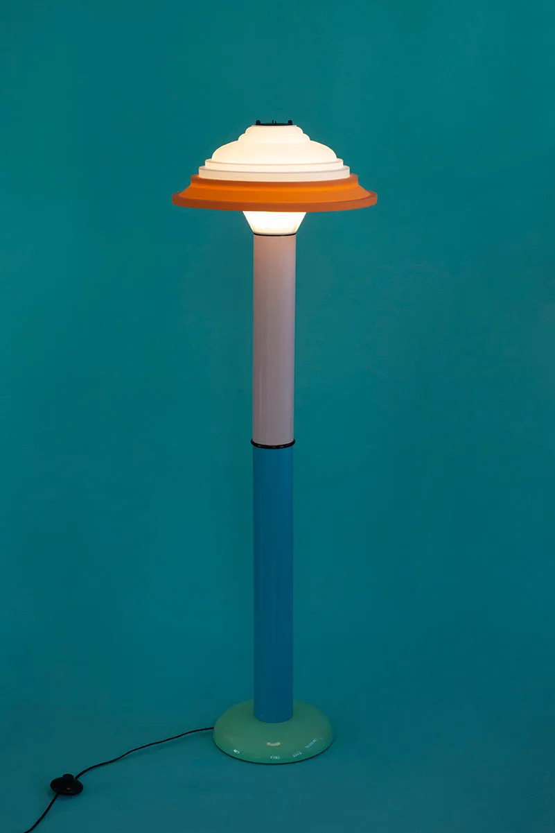 FL4 Floor Lamp by SOWDEN - Blue / Pink