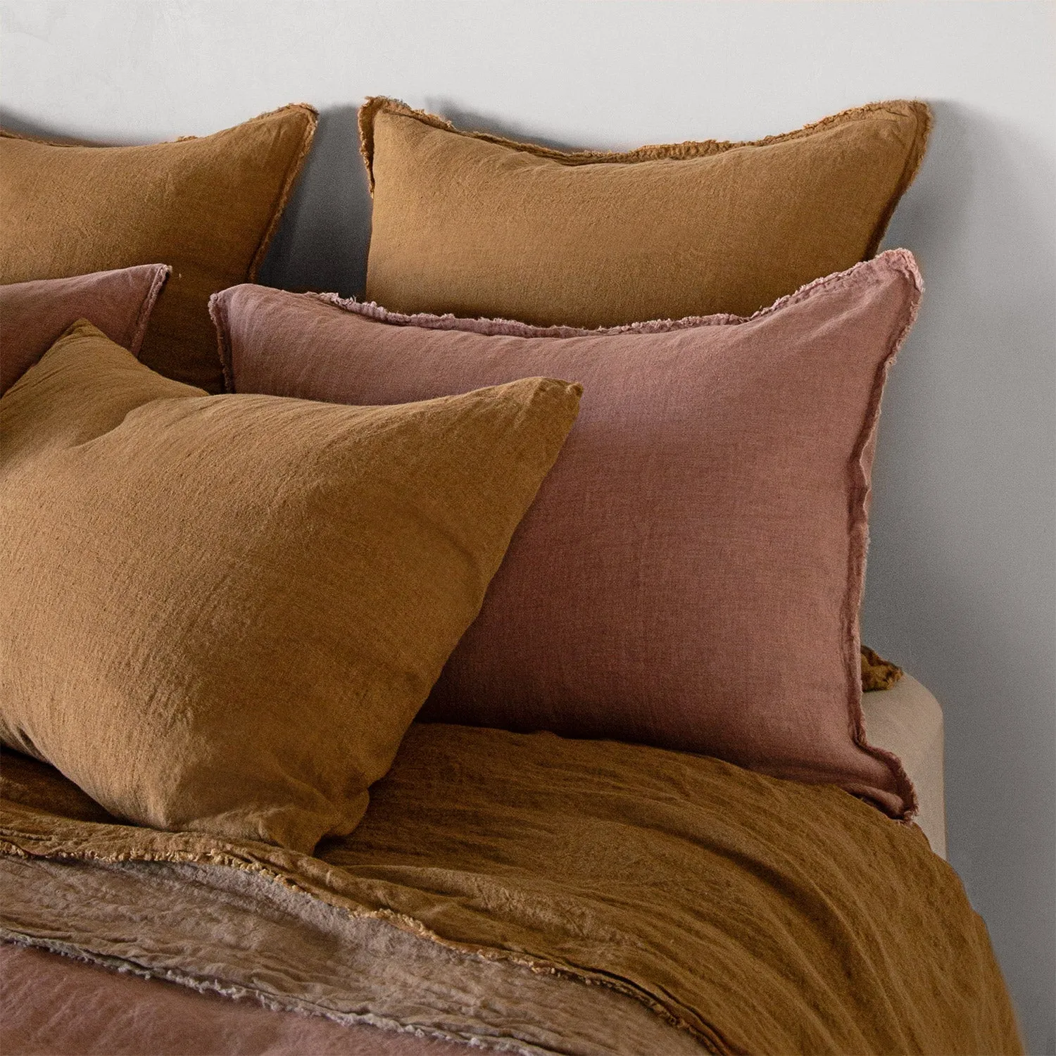 Flocca European Linen Pillowcase - Russo