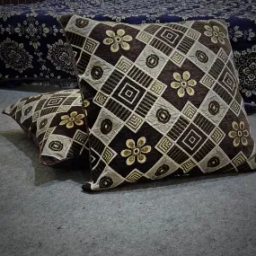 Floor Cushion Cover 2Pcs Set