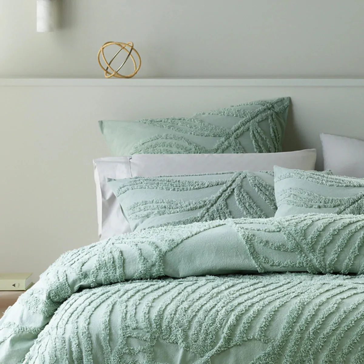 Foliage Sage Bedspread by Bianca