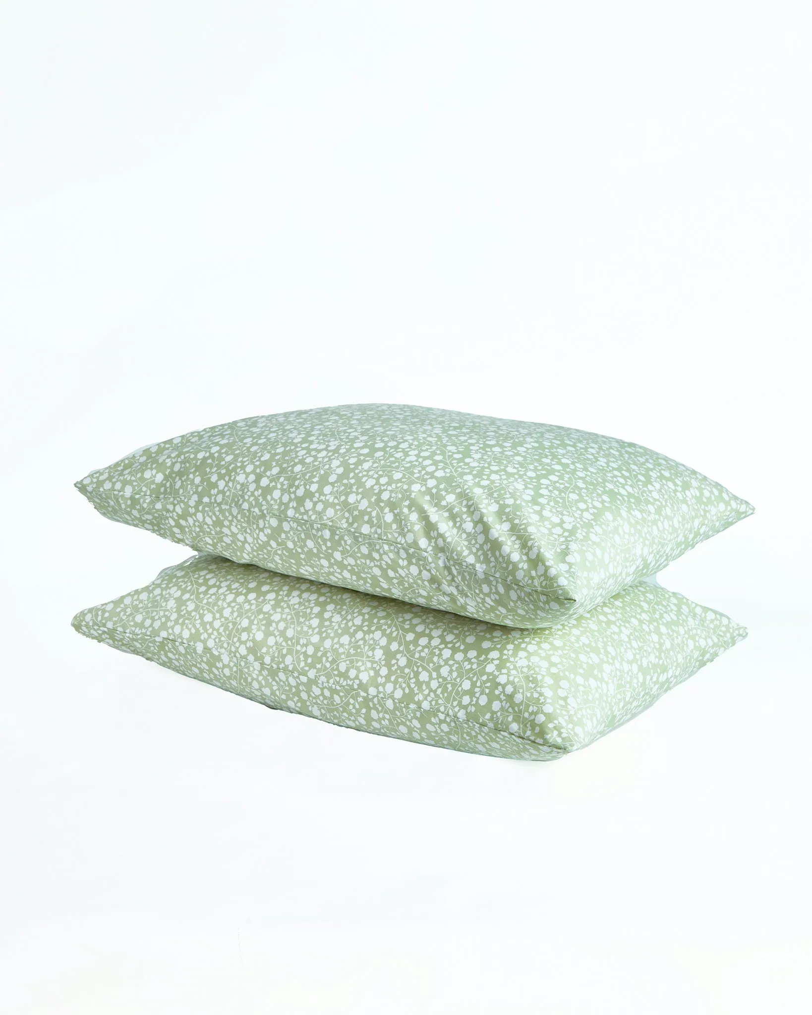 Foxford Lucy Sage Pillowcase Set