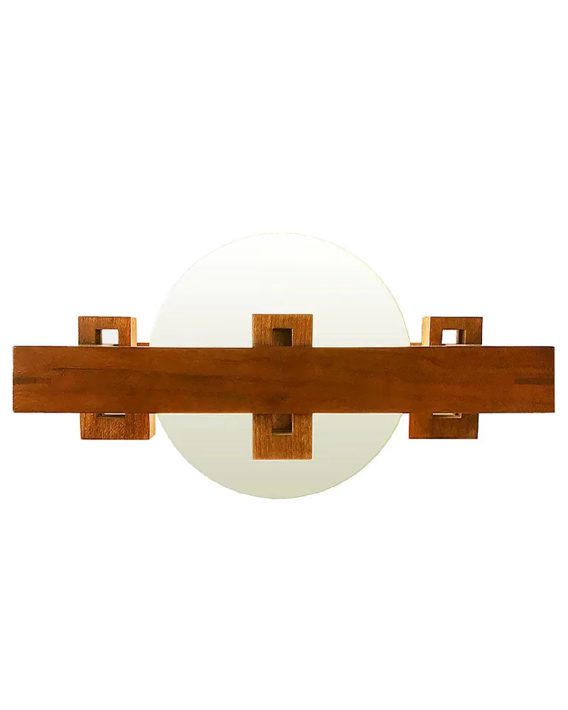 Frank Lloyd Wright Robie Wall Sconce Lamp - Cherry