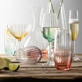 Galway Crystal Erne Glassware Set - Aqua