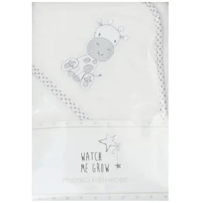 Giraffe' Soft Neutral Hooded Bath Towel