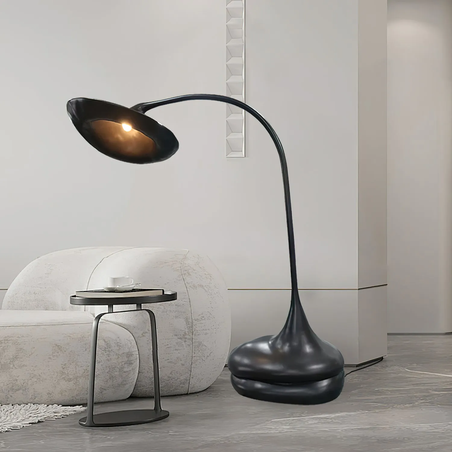 Giselle Black Floor Lamp