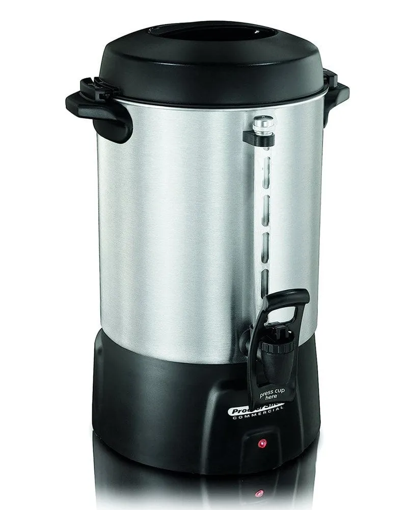 Hamilton Beach Proctor Silex Commercial 45060 60 Cup Brushed Aluminum Coffee Urn 120V