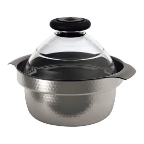 Hario Induction Rice Cooker Casserole with Glass Lid