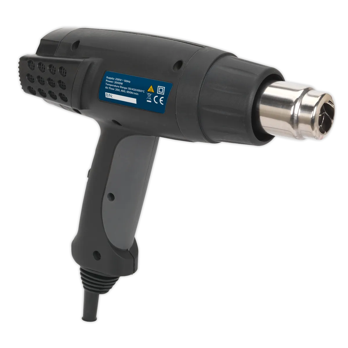 Hot Air Gun 1800W 3-Speed 50/420/650¼C