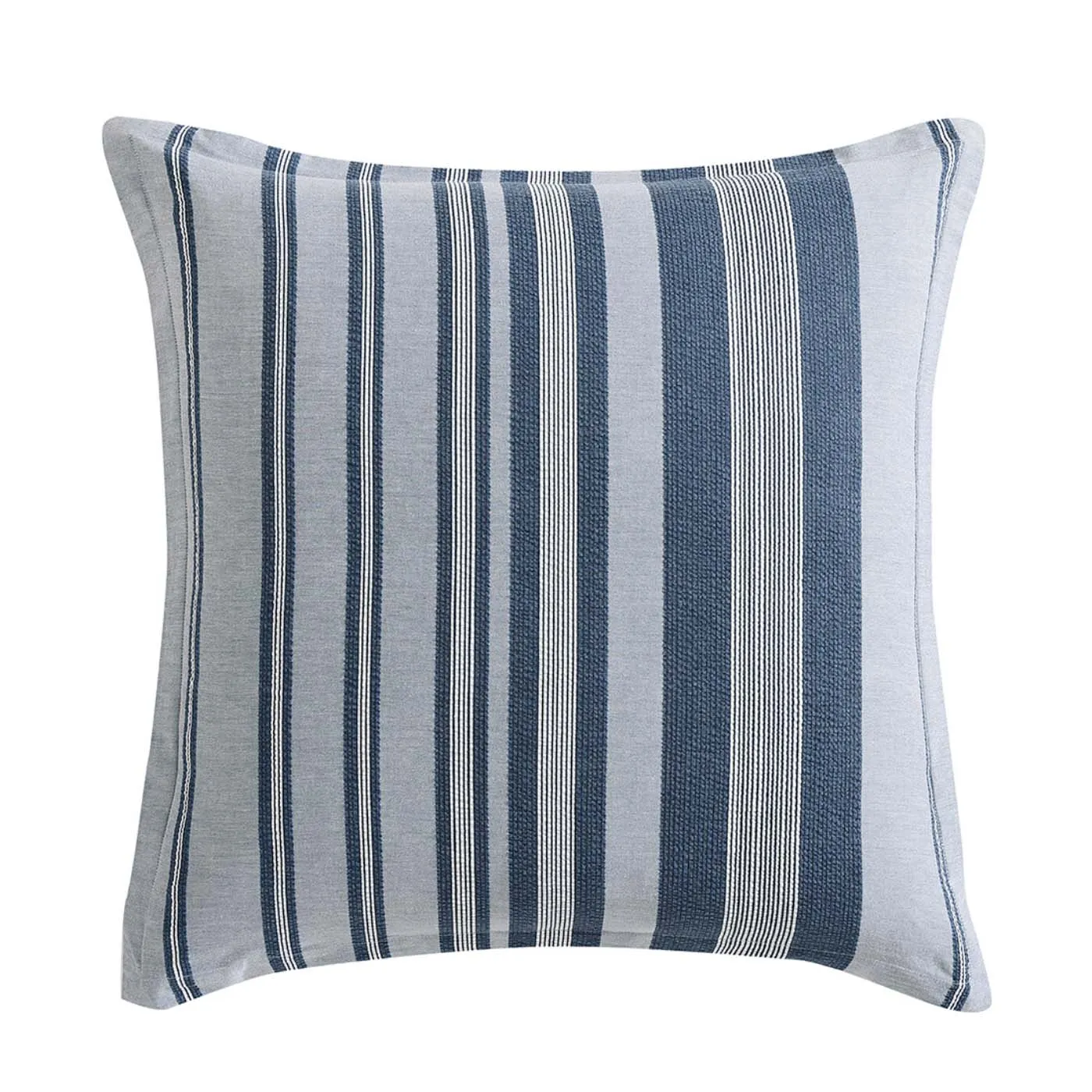 Hunter Indigo European Pillowcase by Logan and Mason Platinum