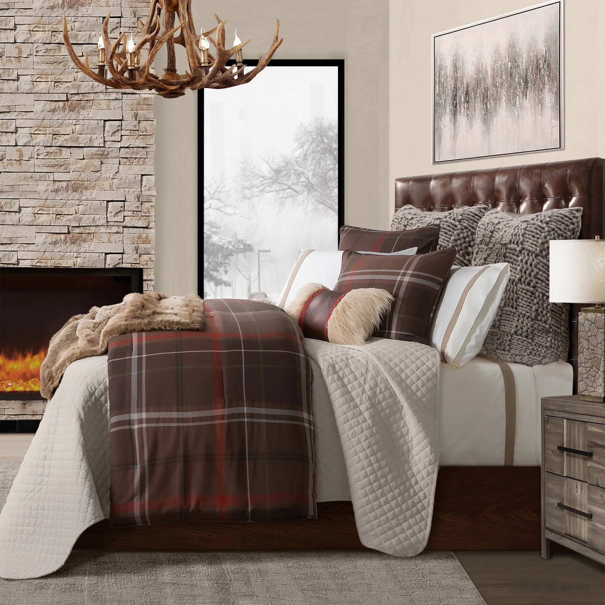 Jackson Plaid Bedding Set