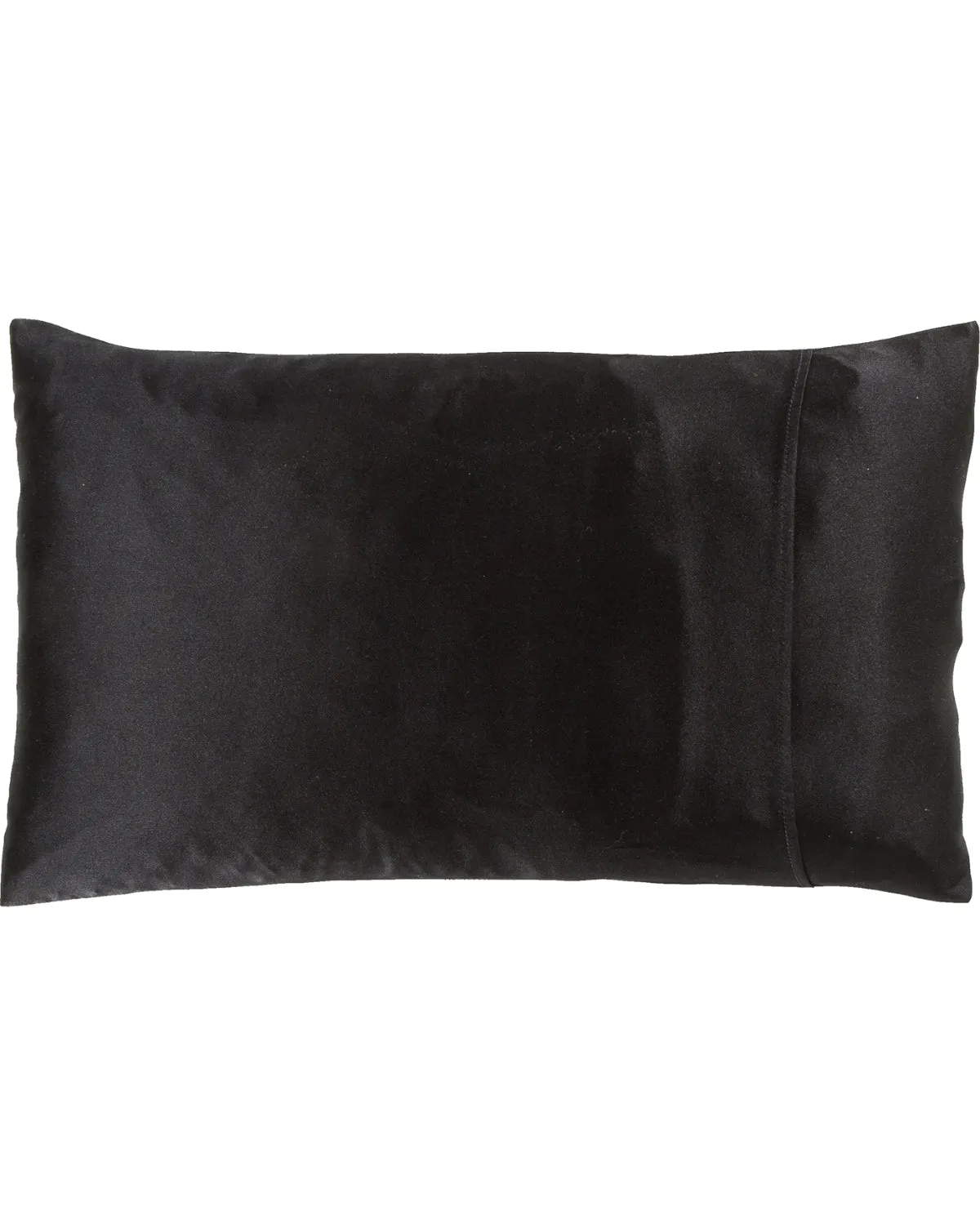 Jana Set - Silk Pillow Case & Eye Mask in Midnight Black