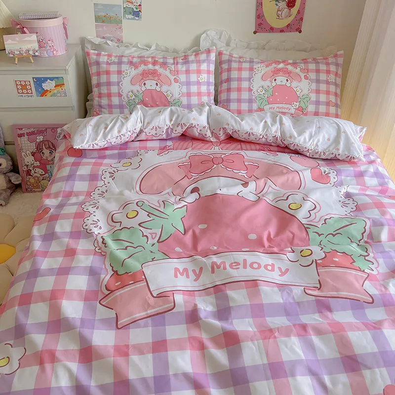 Kawaii Figure Bedding Set