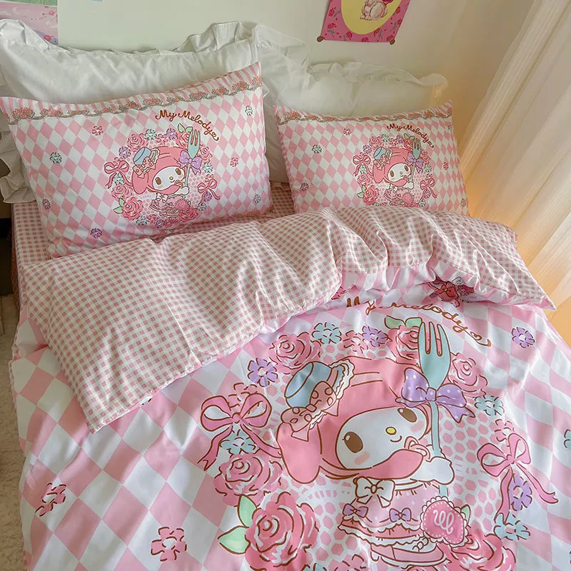 Kawaii Figure Bedding Set