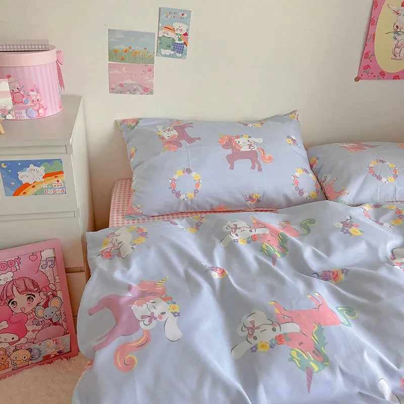 Kawaii Figure Bedding Set