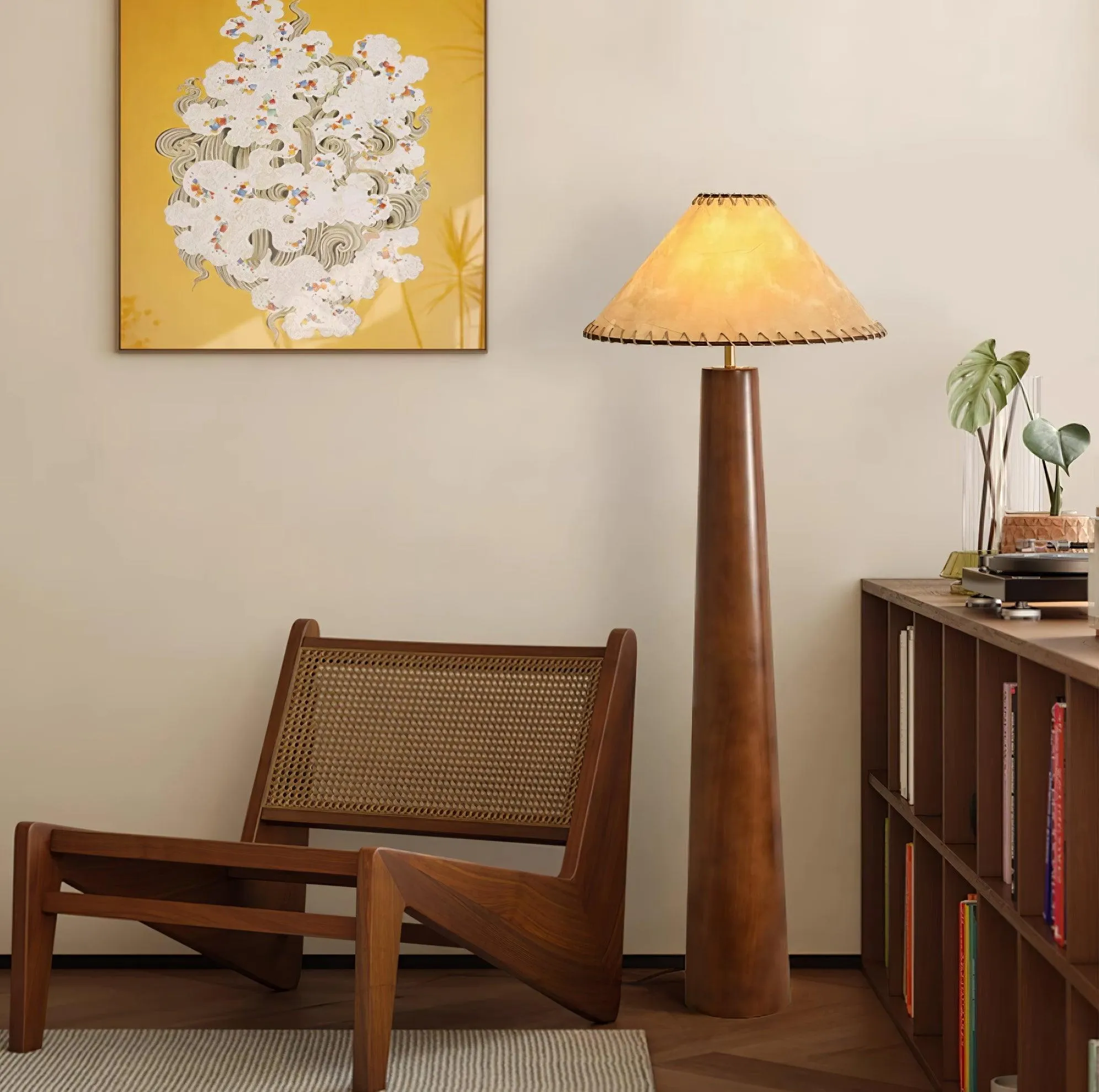 Kibo Wood Floor Lamp