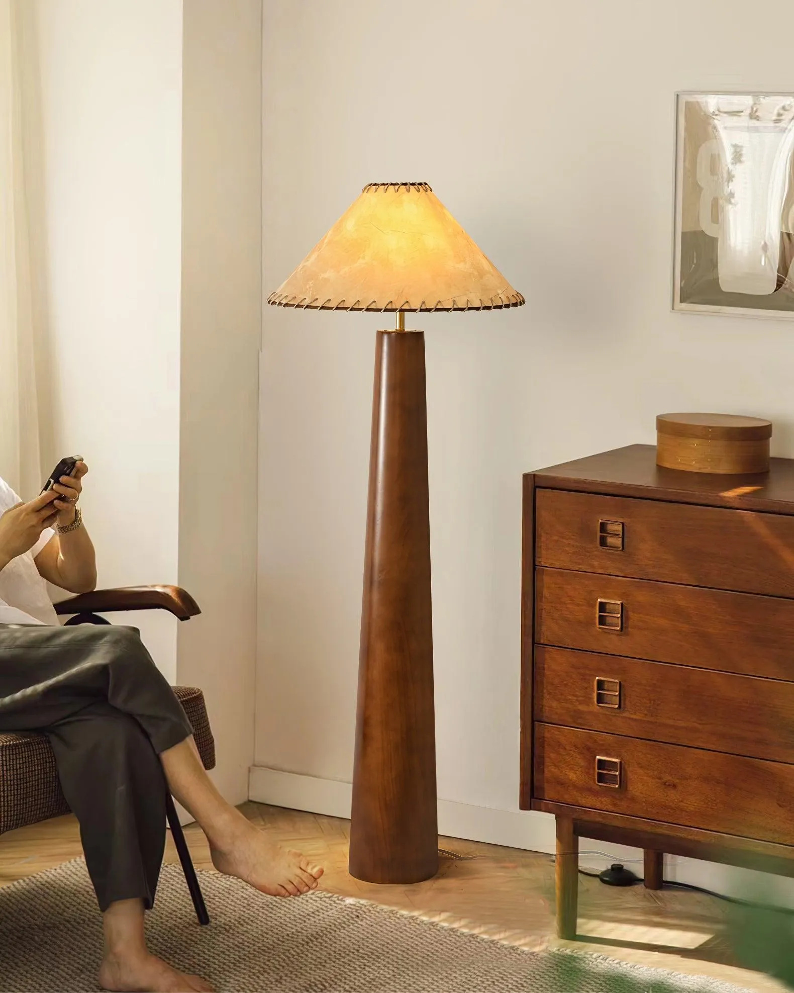 Kibo Wood Floor Lamp