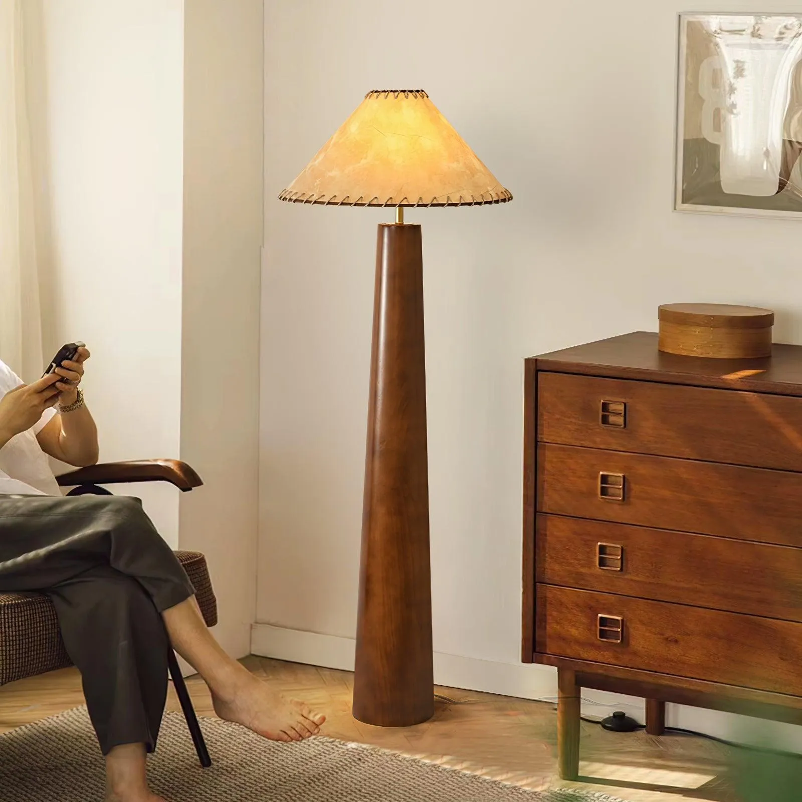 Kibo Wood Floor Lamp