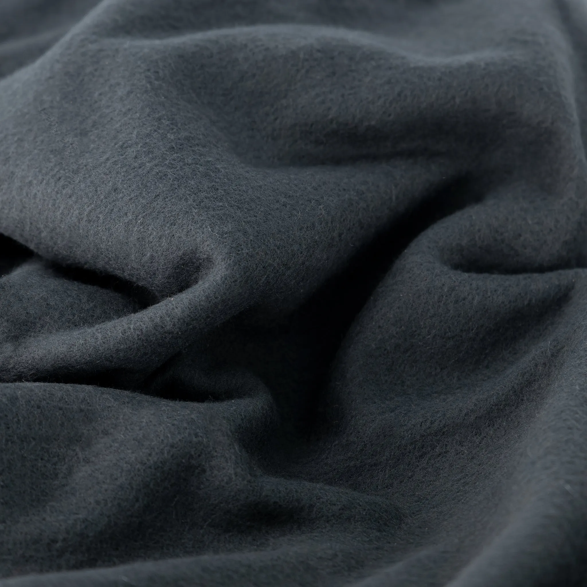 King Size Plain Fleece Blanket - 150 x 200cm - Dark Grey