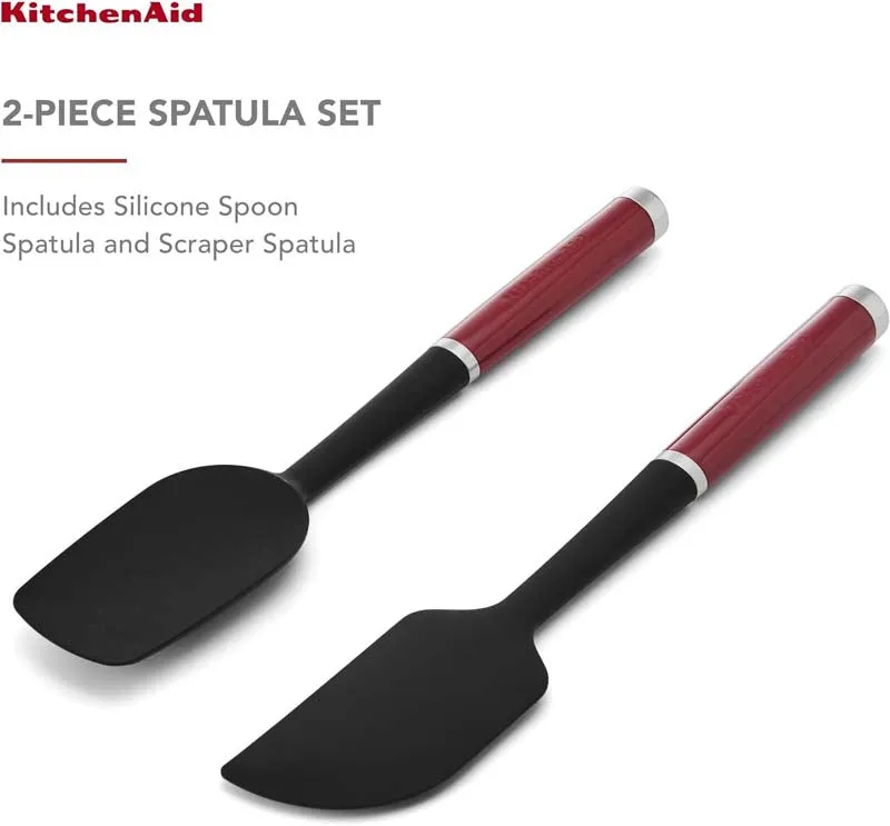 KitchenAid Spatula Set Silicone (2pc)