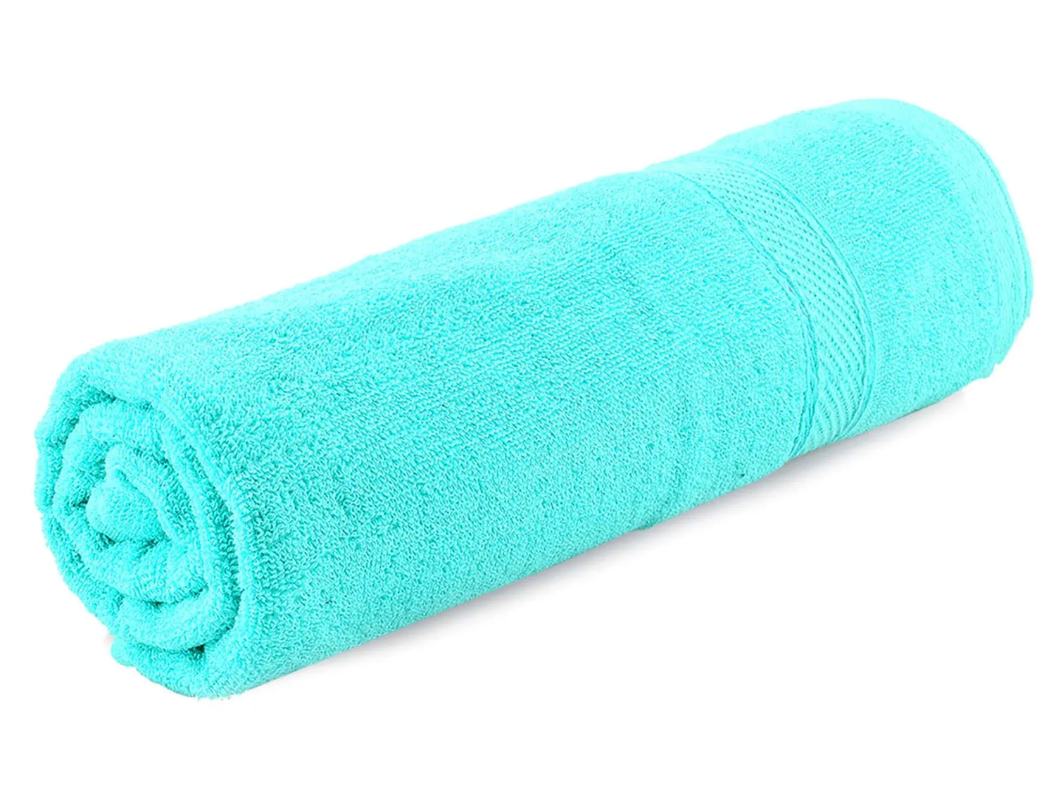 Kuber Industries Cotton Bath Towel 500 GSM (2 Pieces, Sea Green)