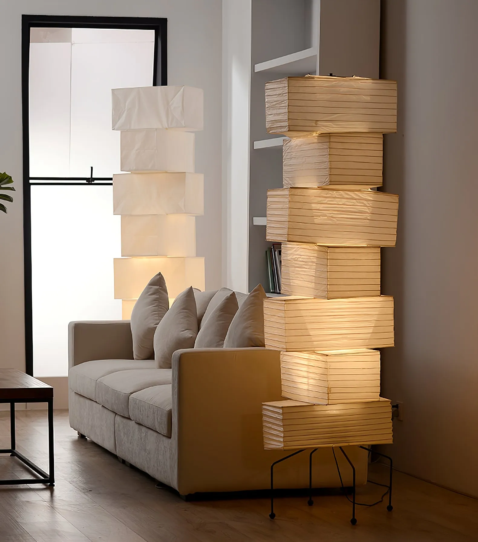 Lana Stacked Floor Lamp