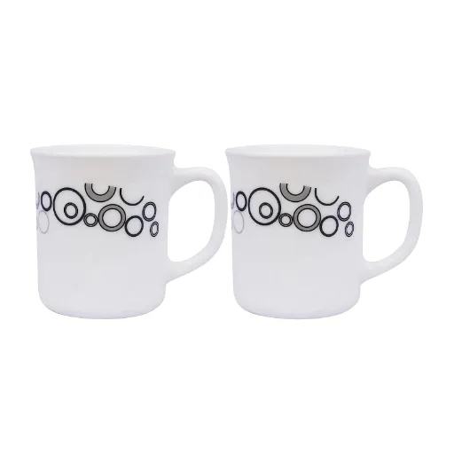 LAOPALA Opalware Coffee & Tea Mug Set Of 2