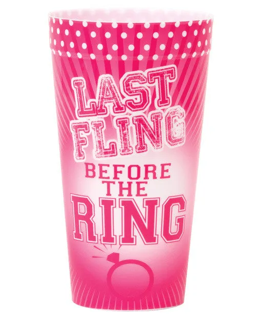 Last Fling Before The Ring Drinking Cup