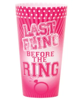 Last Fling Before The Ring Drinking Cup