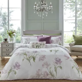 Laura Ashley Gosford Duvet Cover Set - Grape