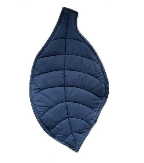 Leaf Baby Playmat - Navy