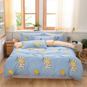 Lemon Hat Girl Bedding Set