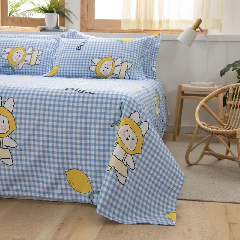 Lemon Hat Girl Bedding Set