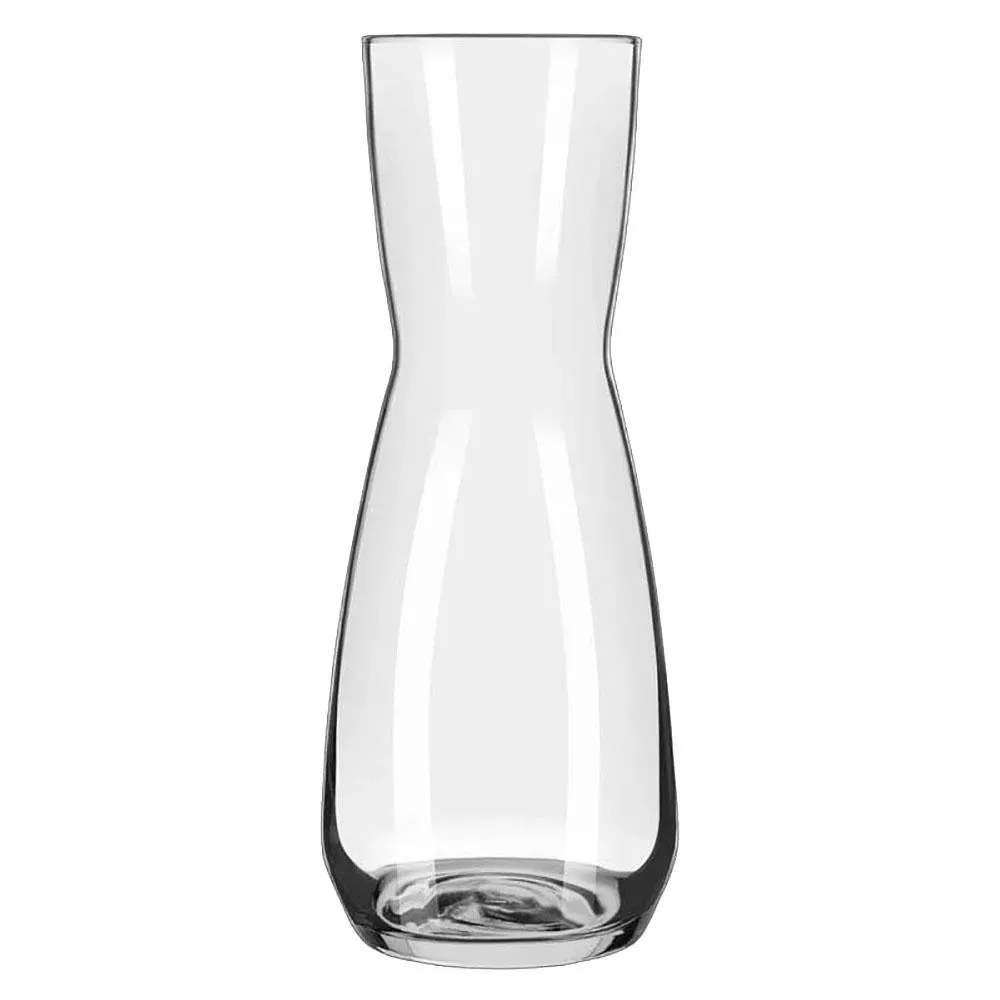 Libbey 927634 Ensemble Series 36 oz. Multi Serve Round Glass Carafe, Case of 6 Pcs